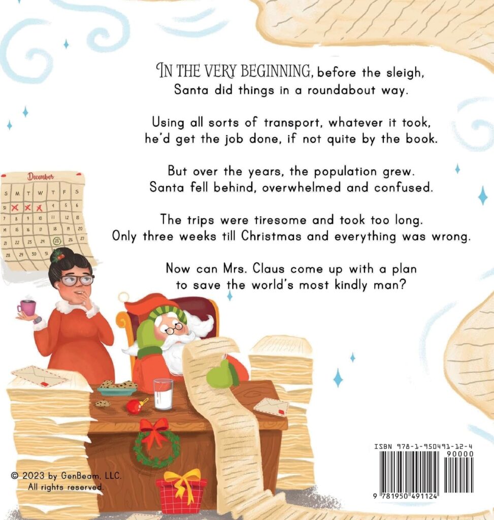 Before the Sleigh (Tinker Tales): The Invention of Santas Supersonic Sleigh     Hardcover – Large Print, 15 December 2023