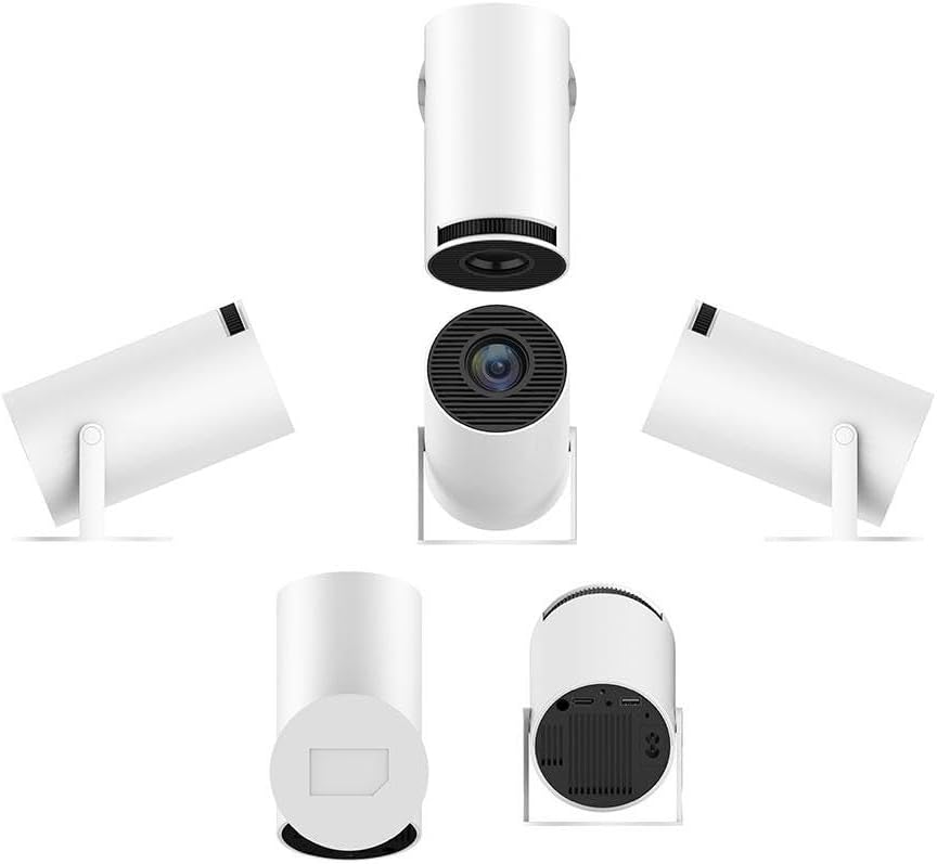 protechtor Smart 4K portable with biult in speakers,screen mirroring,2.4/5G WiFi, BT 5