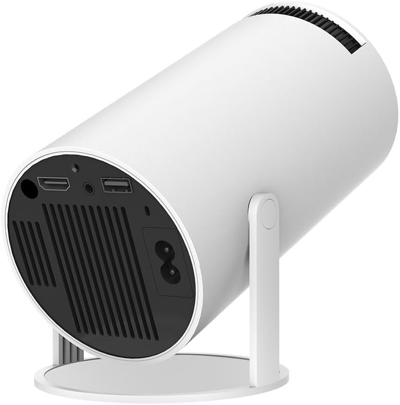 protechtor Smart 4K portable with biult in speakers,screen mirroring,2.4/5G WiFi, BT 5